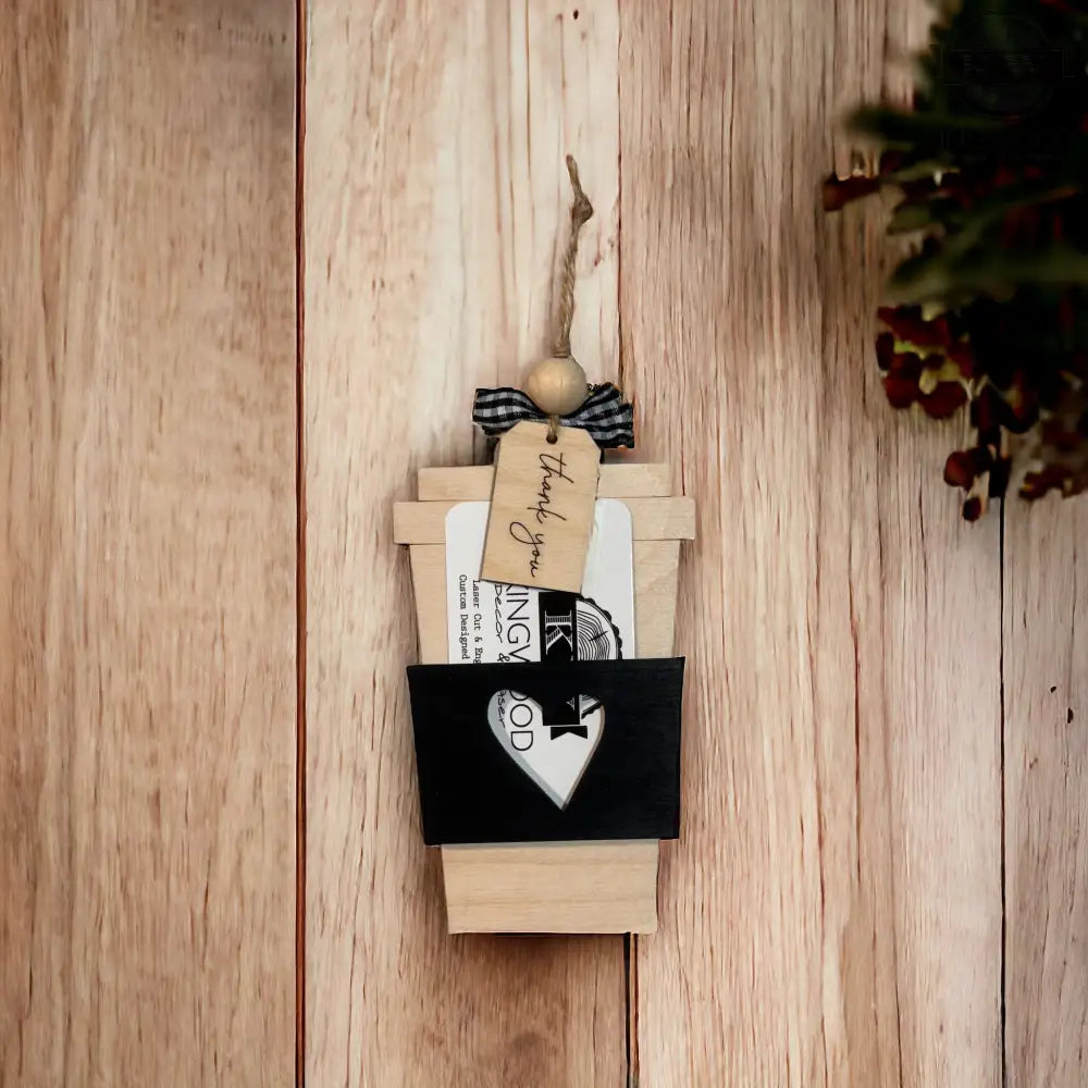 Coffee gift card holder for coffee lovers _label_new,