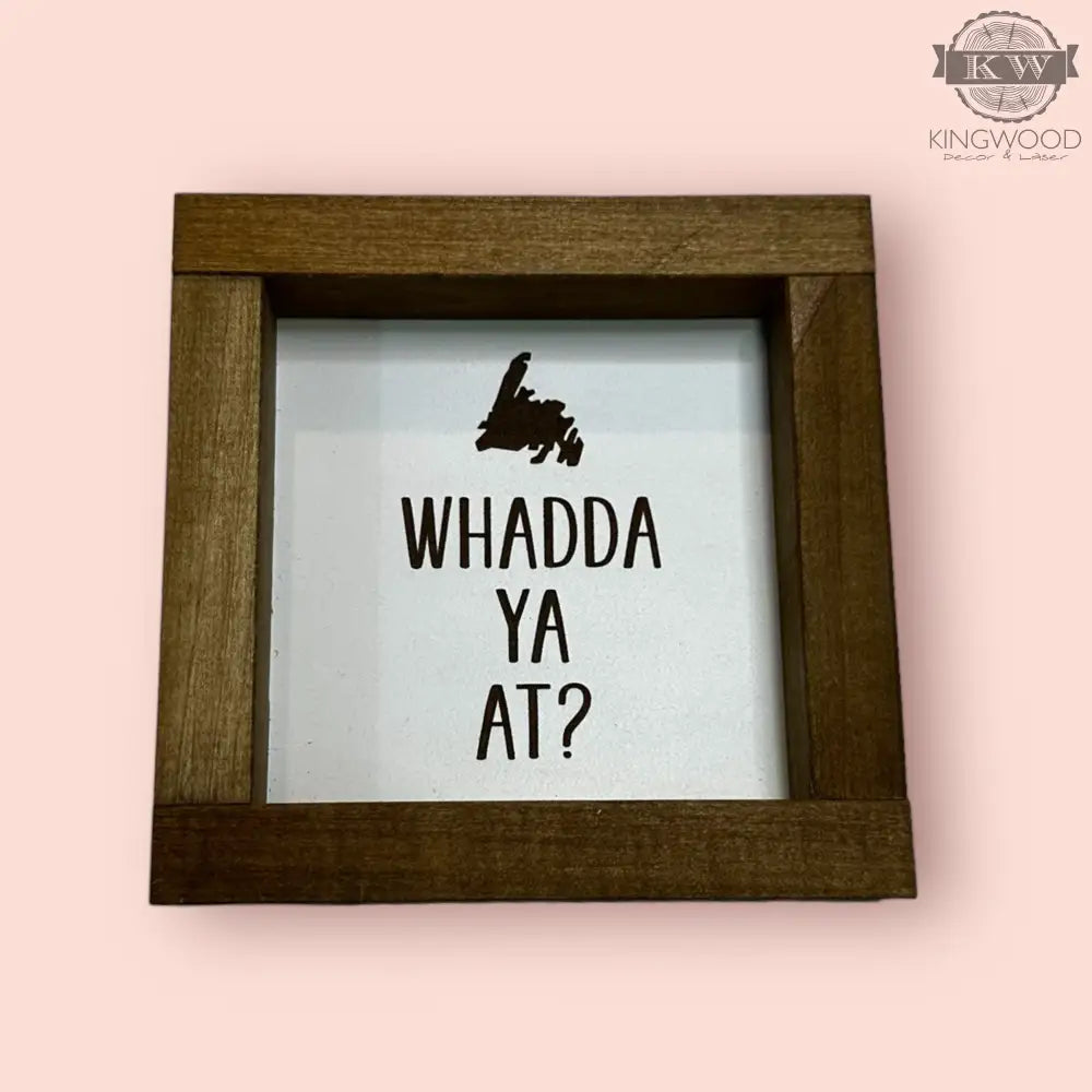 Farmhouse sign rustic decor for kitchen or entryway