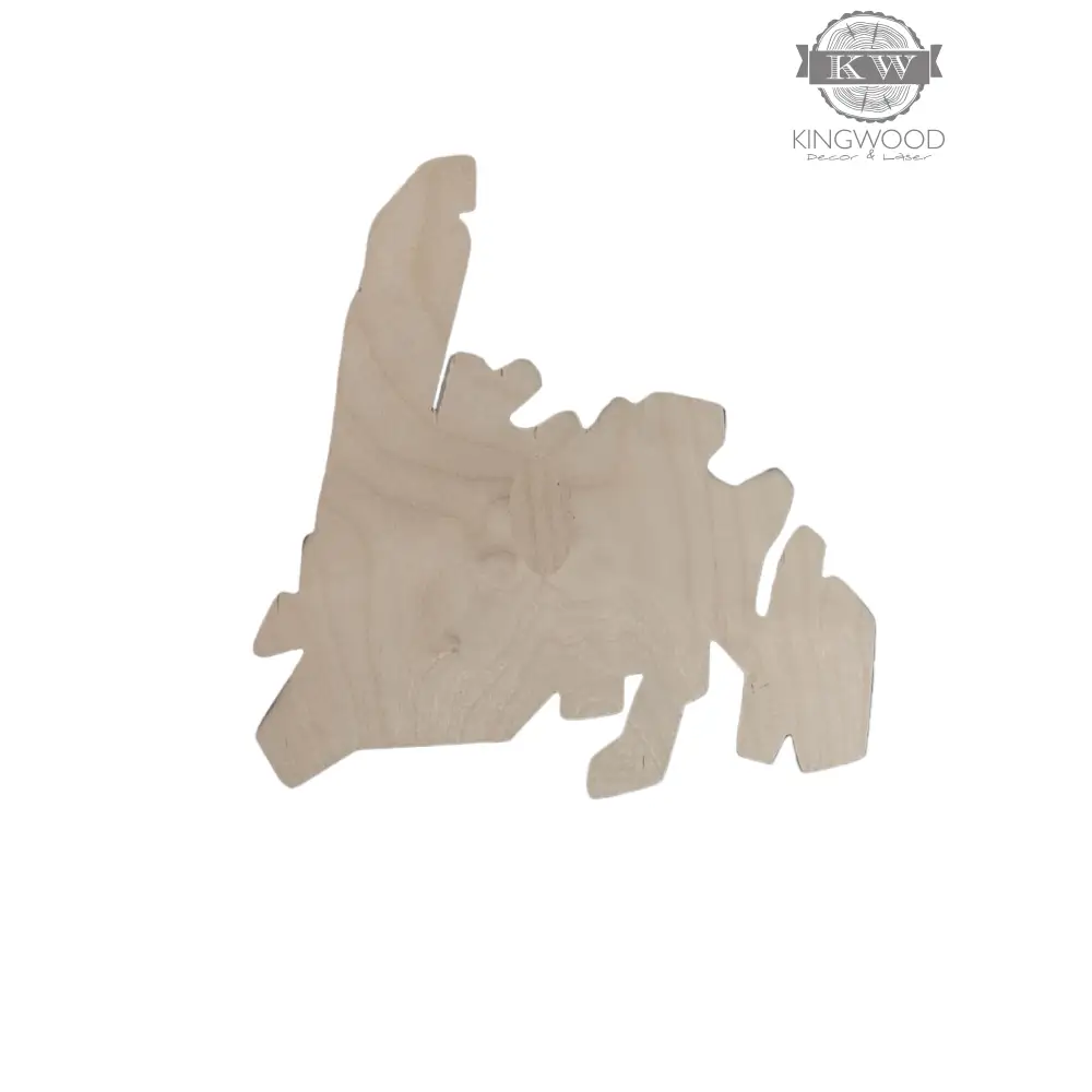 Unfinished wood cutout decor for weddings and art projects