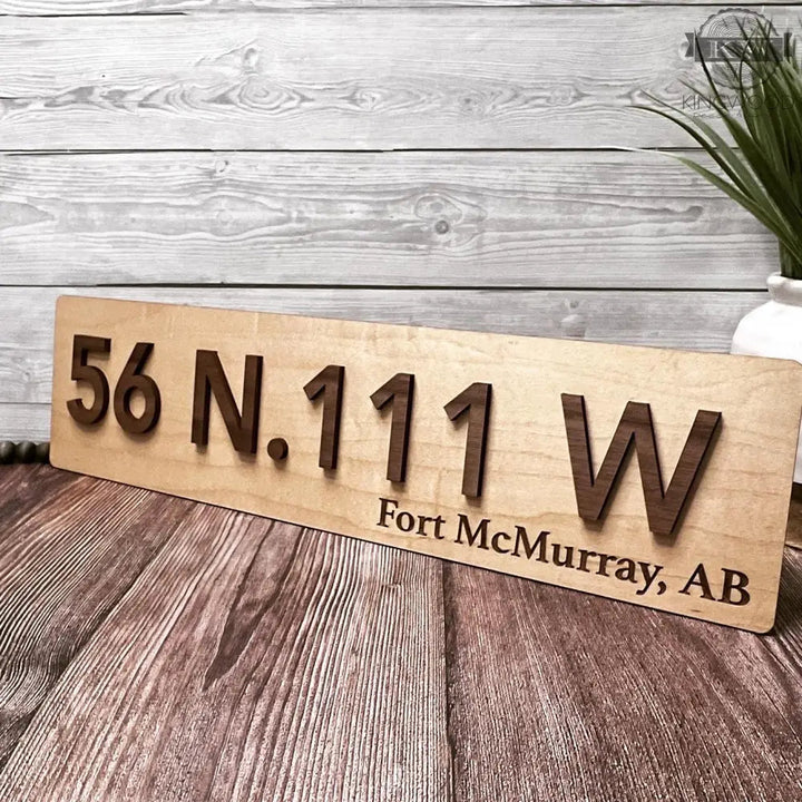 Scrabble tile wall art - 3d laser cut letter & engrave