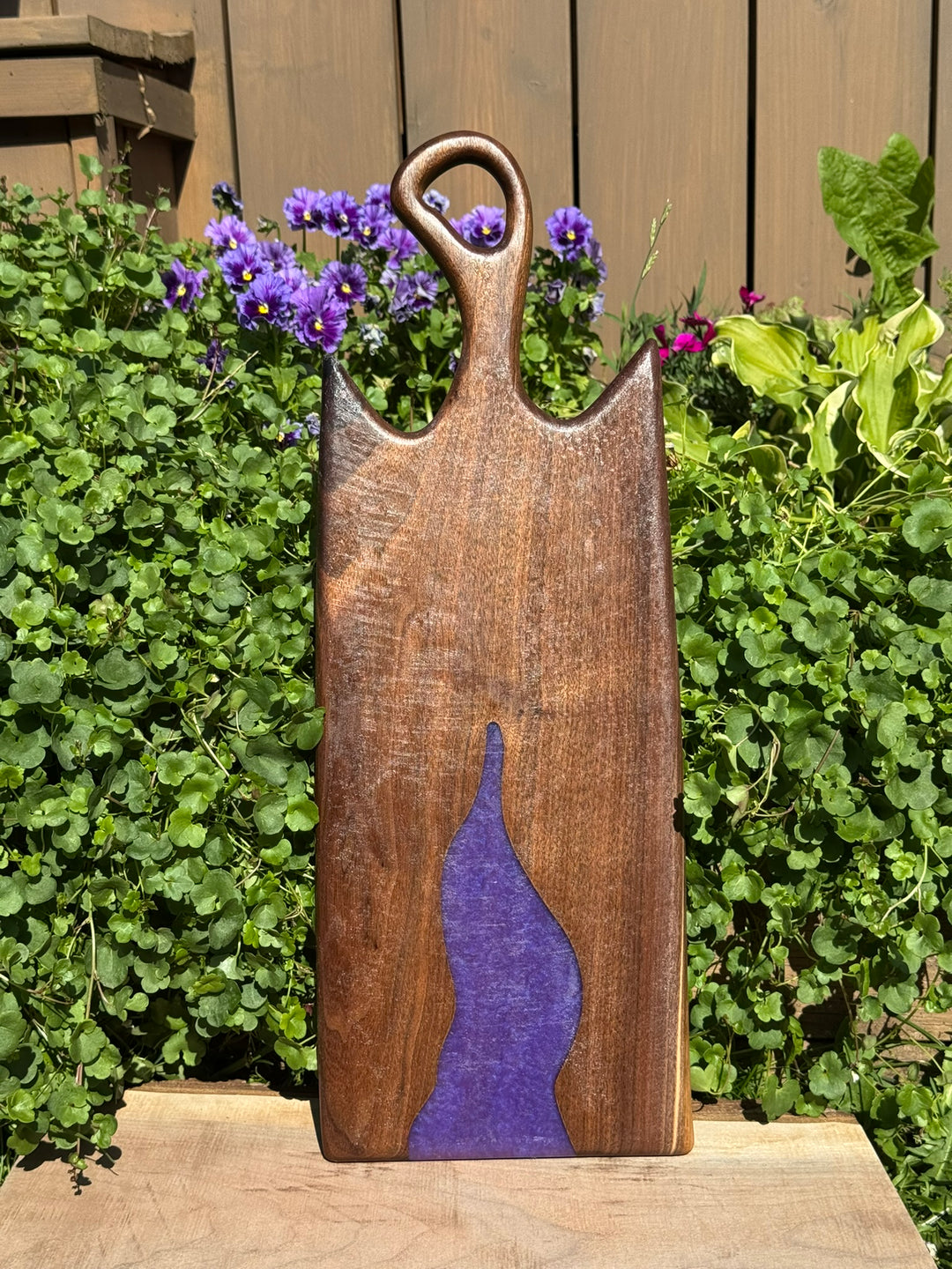 Handcrafted Live Edge Charcuterie Board – Perfect for Dining and Gifting - 650