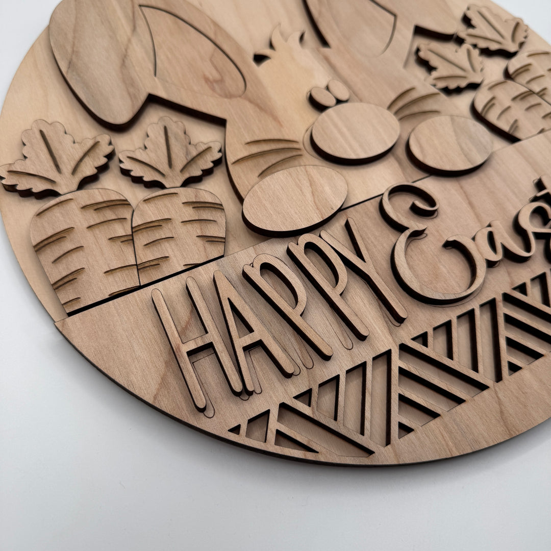 Diy craft sign - Happy Easter