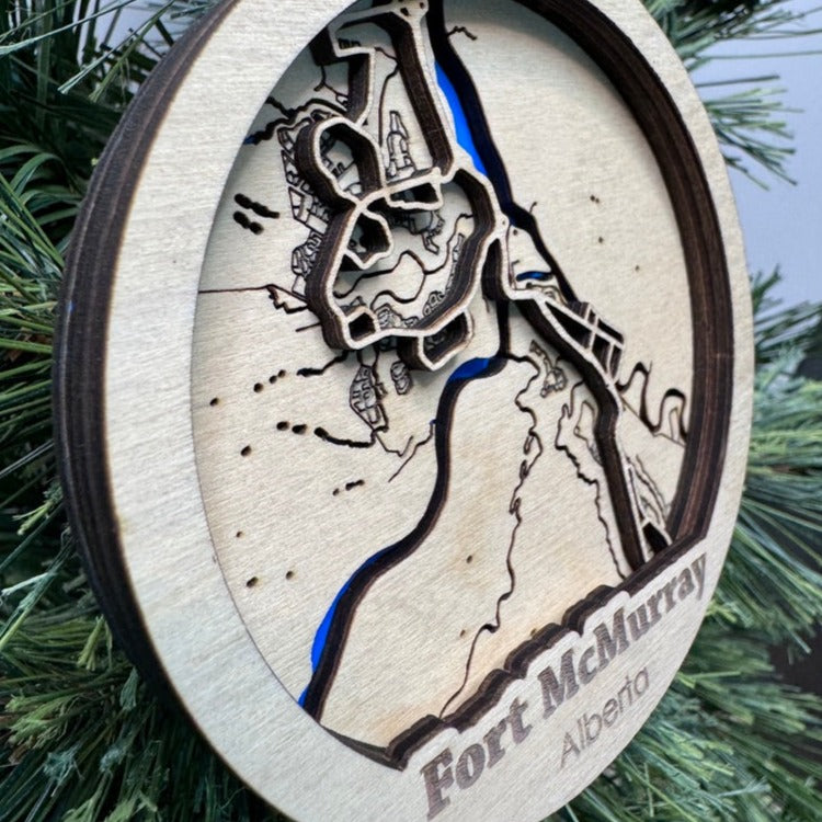 Ornaments - Fort McMurray 3D Map