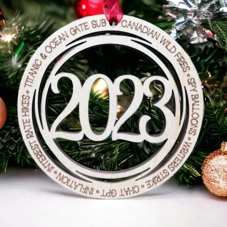 2023 commemorative christmas ornament holiday decor fort