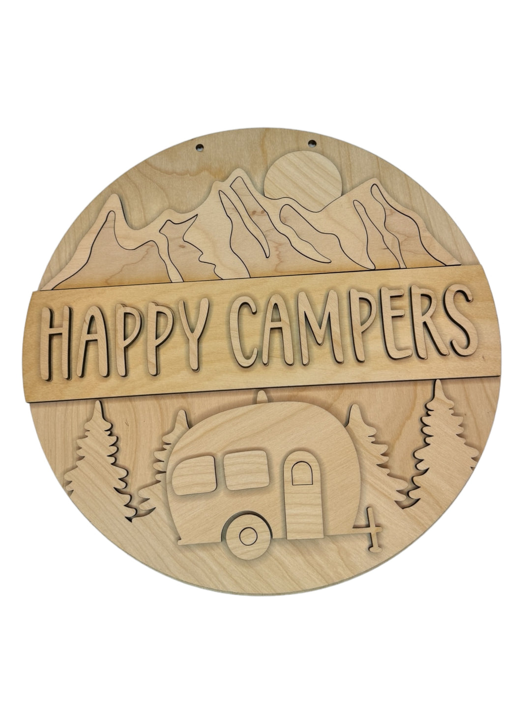 Diy craft sign - Happy Camper