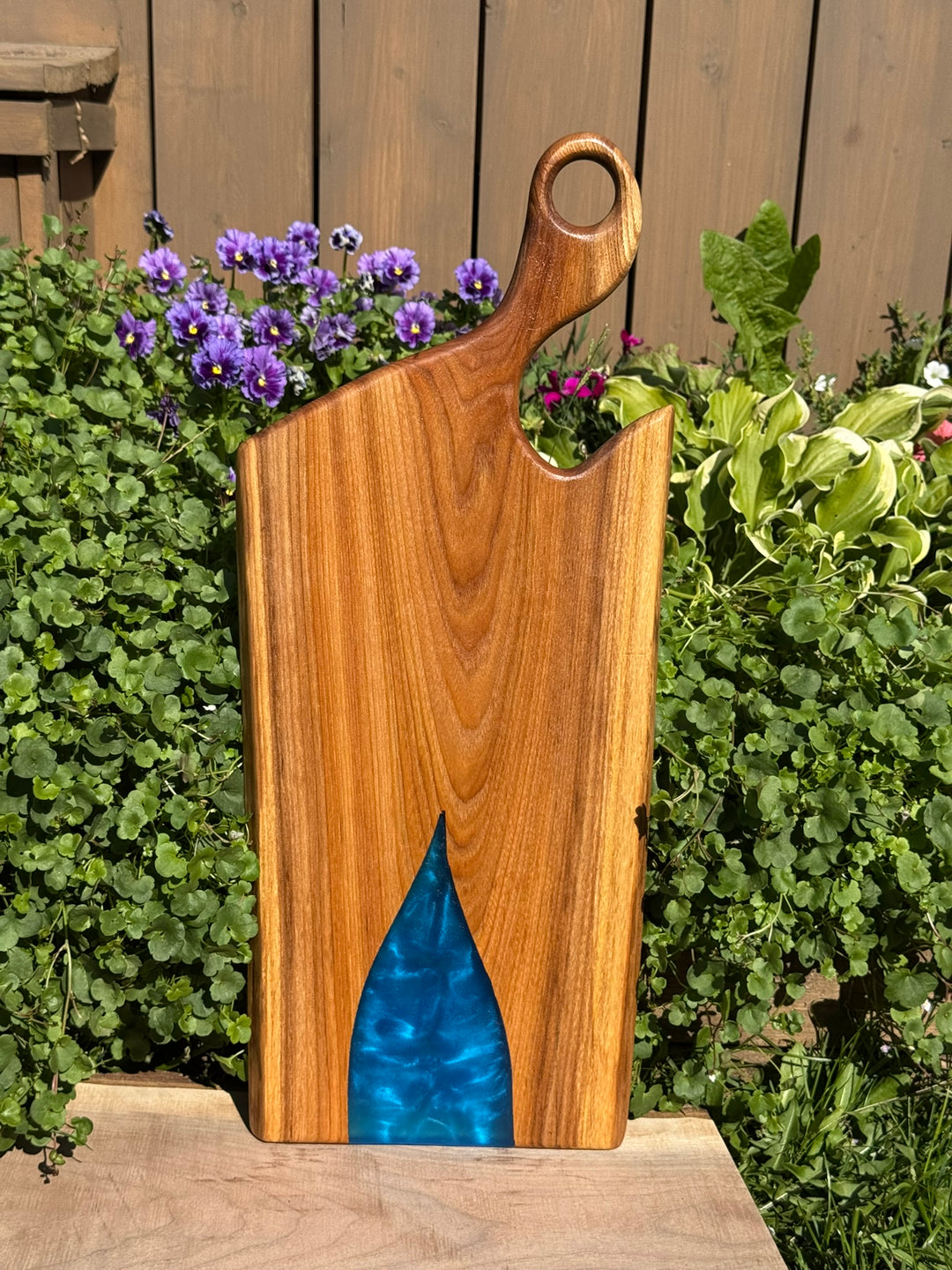 Handcrafted Live Edge Charcuterie Board – Perfect for Dining and Gifting - 647