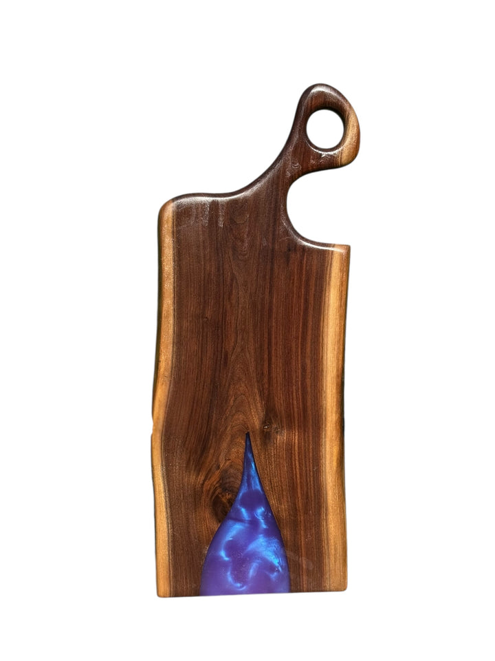 Handcrafted Live Edge Charcuterie Board – Perfect for Dining and Gifting - 651