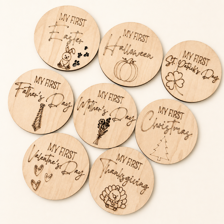 Baby’s First Holiday Milestone Discs