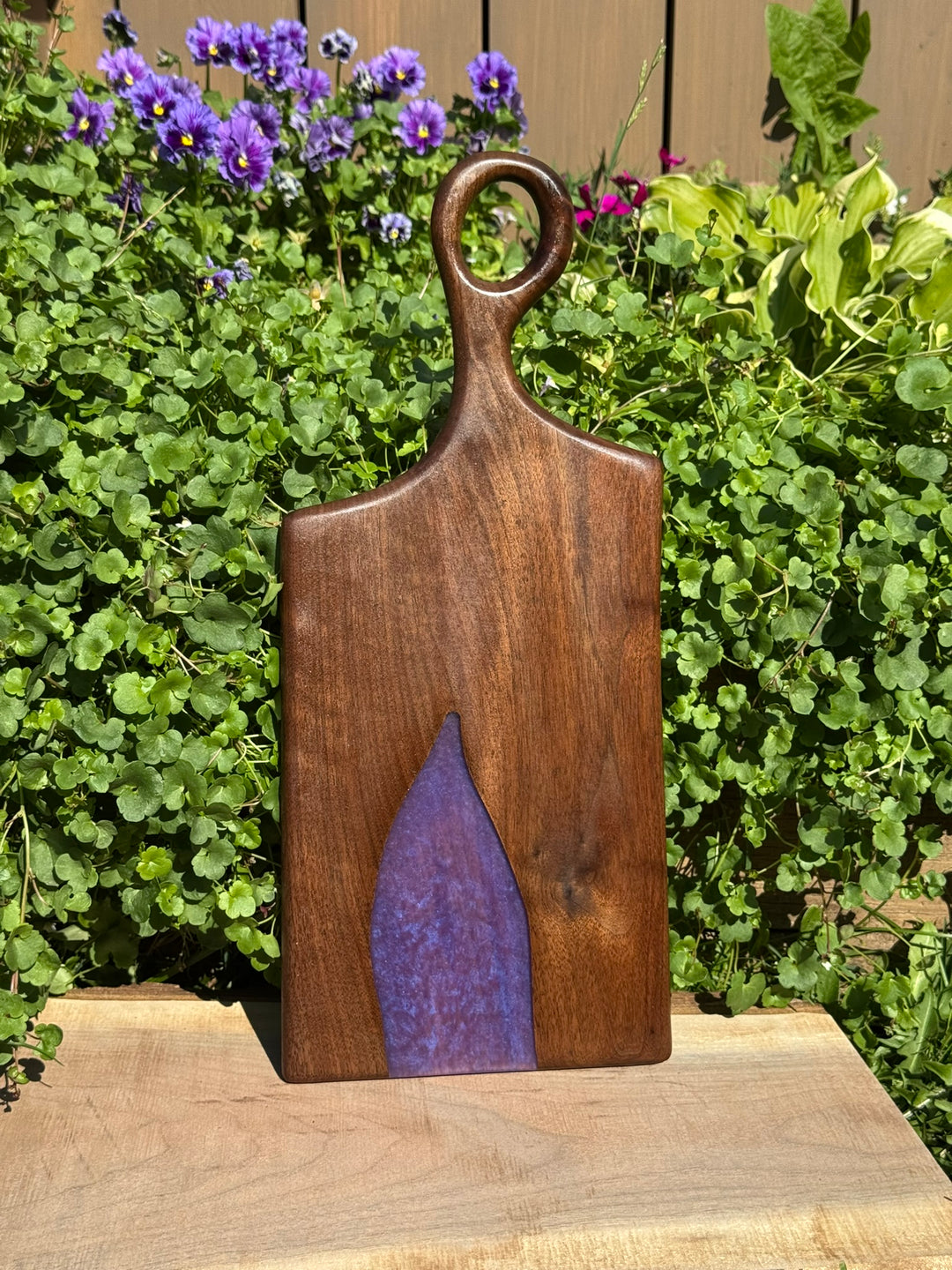 Handcrafted Live Edge Charcuterie Board – Perfect for Dining and Gifting - 645
