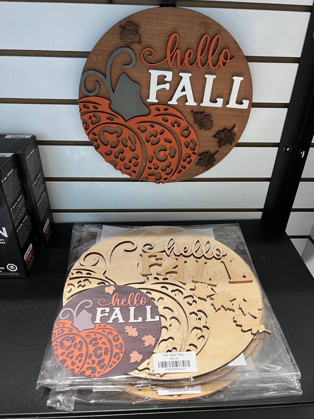 Diy craft sign - Hello Fall