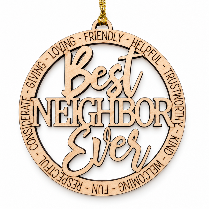 Christmas Ornaments – Best Neighbour Ever