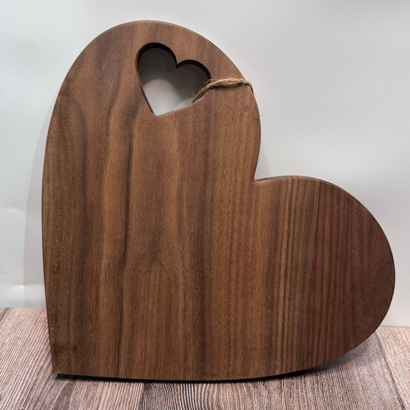 Handcrafted Heart Shape Board