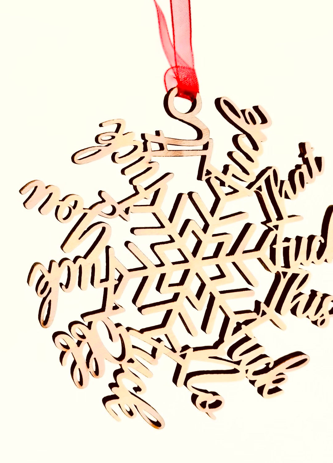Spicy Snowflake – Adult Humor Ornament