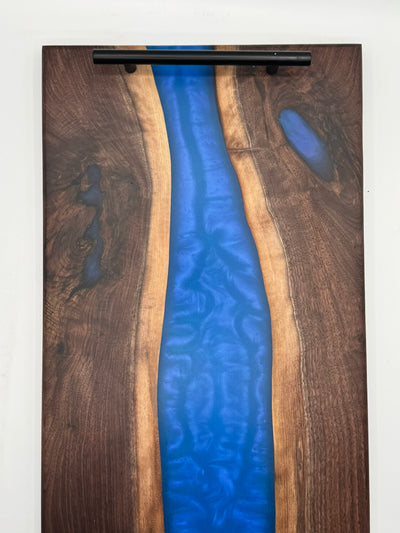 Epoxy charcuterie board with handles 24" x 12" (627)