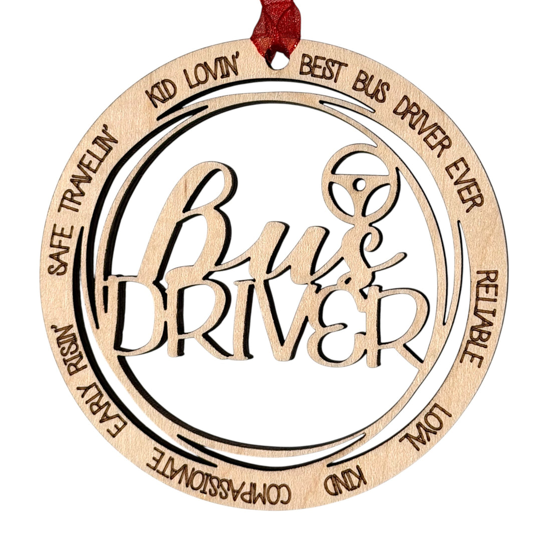 Family Name Christmas Ornaments – Nanny, Grandma, Papa, Mom & More