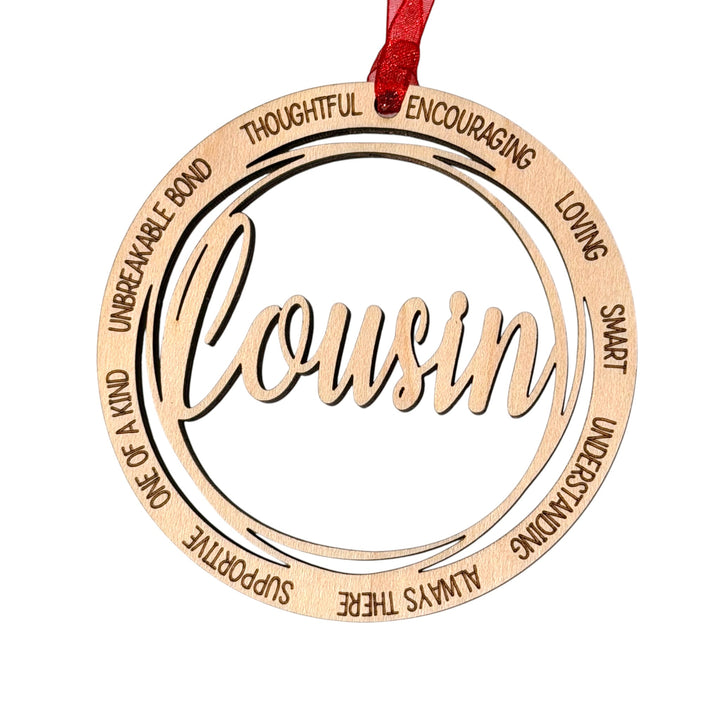 Family Name Christmas Ornaments – Nanny, Grandma, Papa, Mom & More