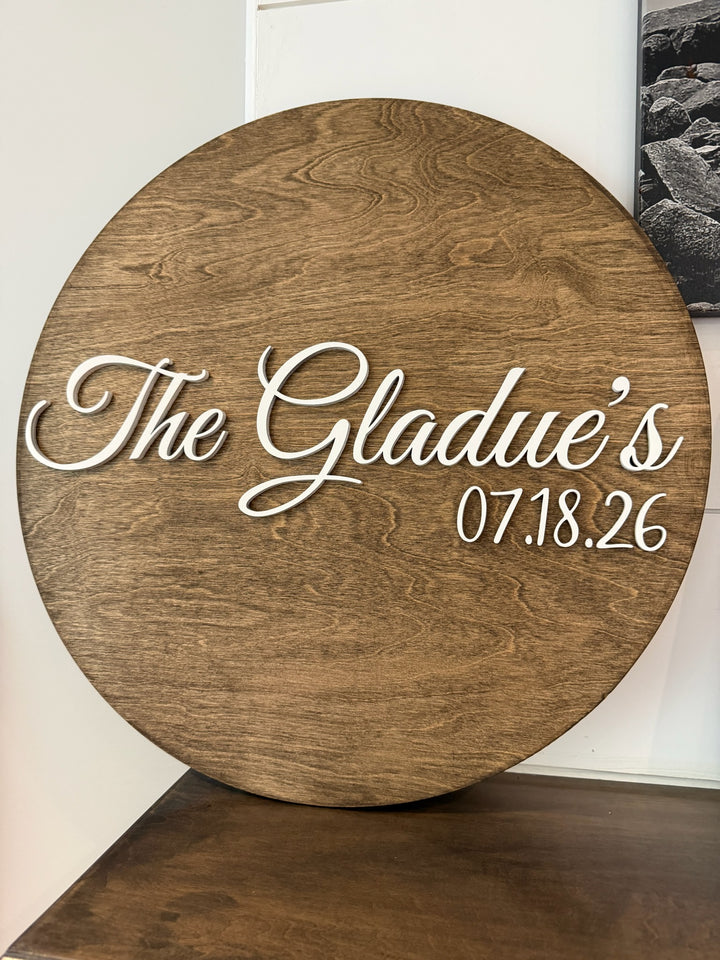 3d wedding guest sign guestbook