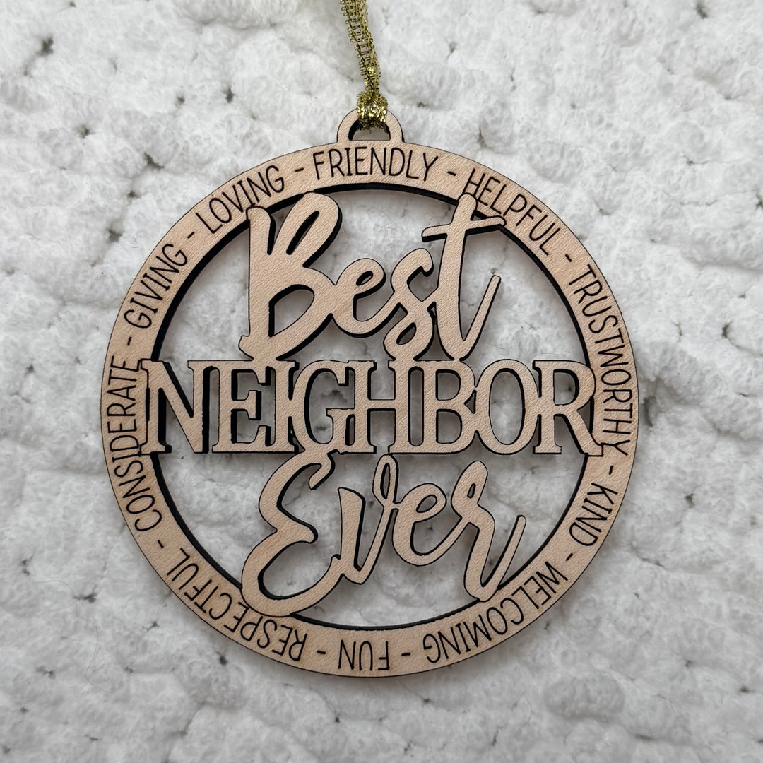Christmas Ornaments – Best Neighbour Ever