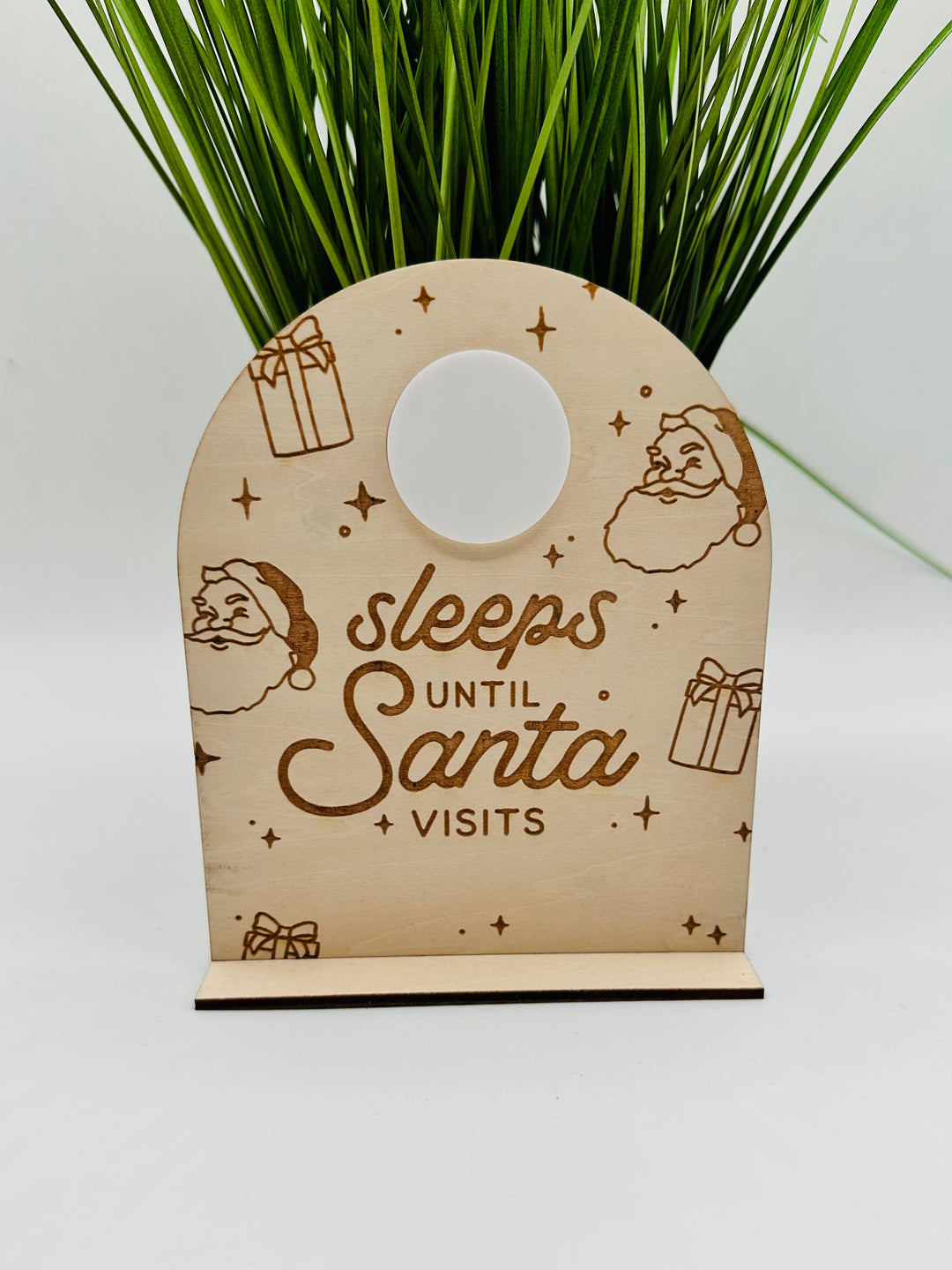 Sleeps Until Christmas Countdown - Sign