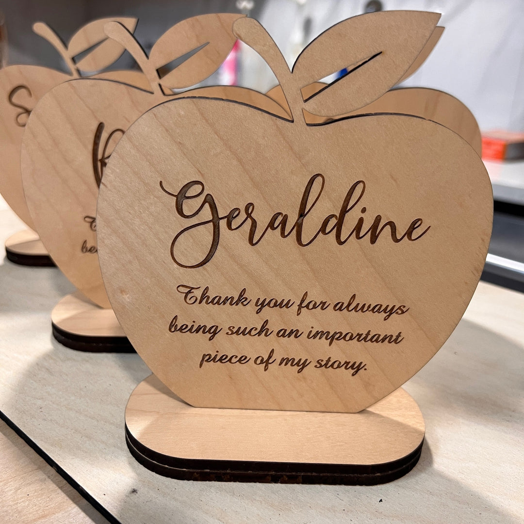 Teacher appreciation gift personalized classroom name plaque