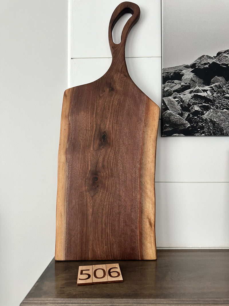Handcrafted charcuterie board (506) 30" x 11"