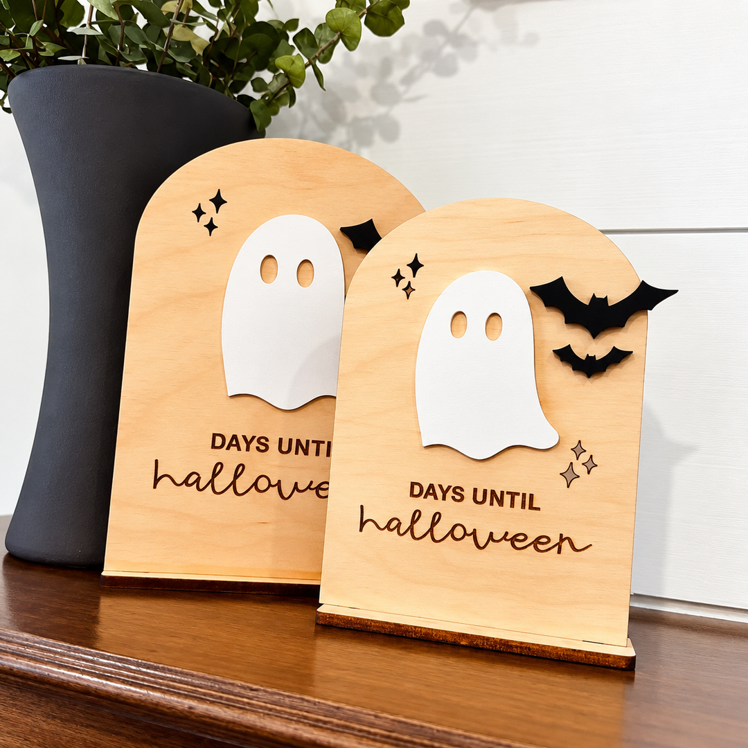 Halloween Countdown calendar for kids to mark days till halloween