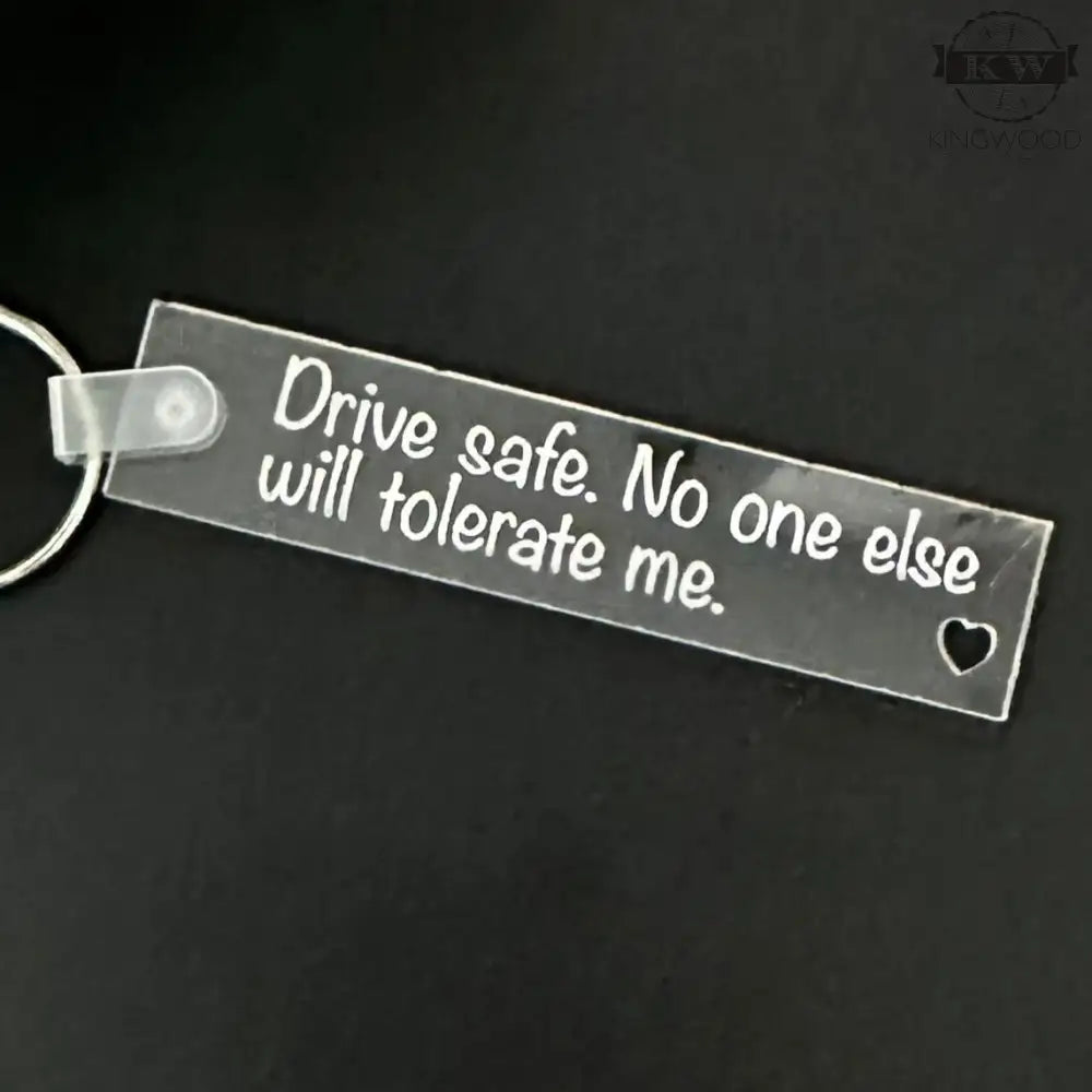 Acrylic keychain gift for keys and decor fort mcmurray