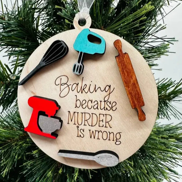 Baking themed decor ornament for kitchen or fort mcmurray