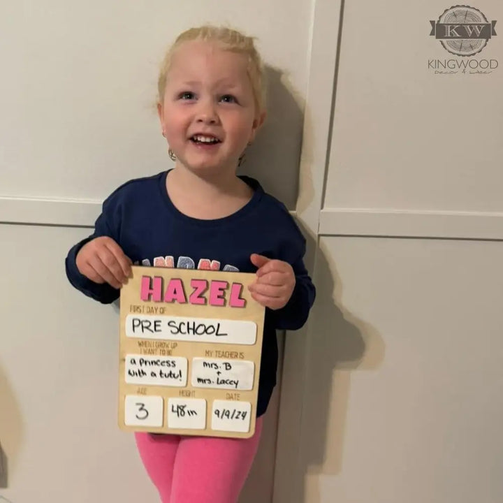 Customizable first day of school decor board fort mcmurray