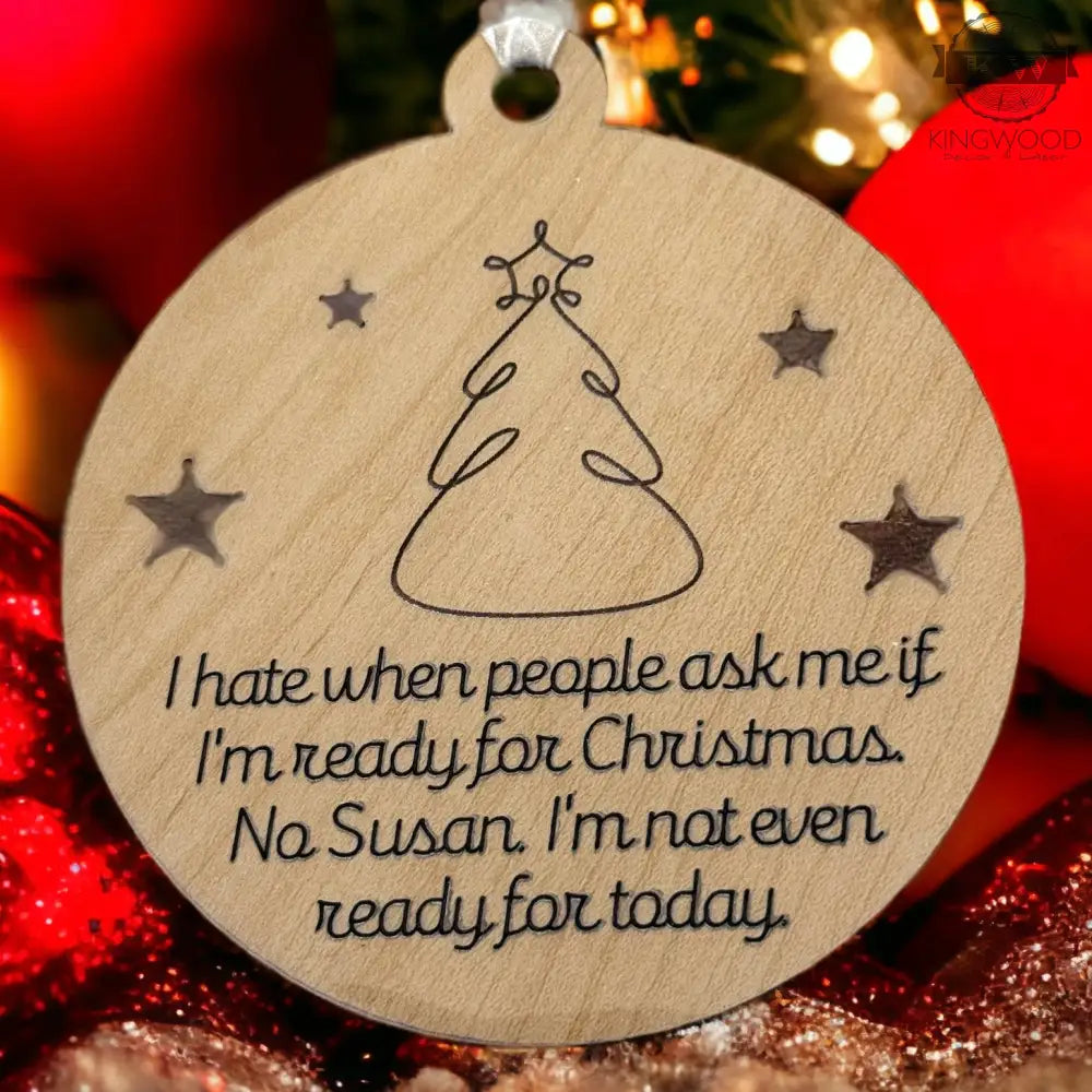Funny christmas ornament holiday decor from fort mcmurray