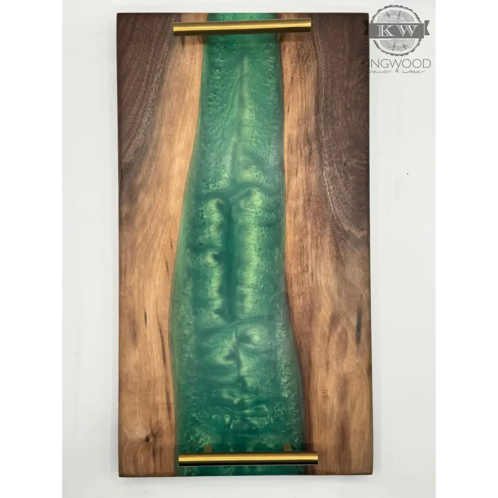 Handcrafted epoxy charcuterie board 10 x 18 inch