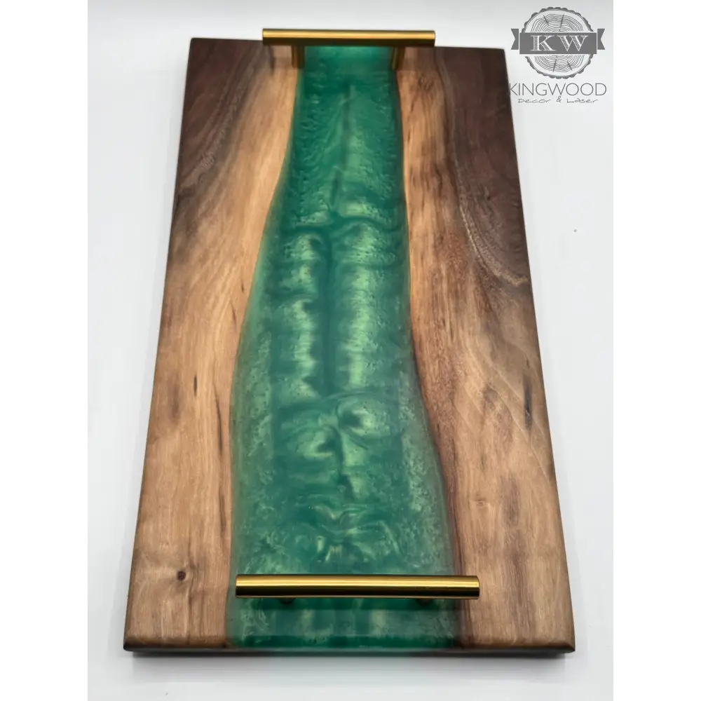 Handcrafted epoxy charcuterie board 10 x 18 inch