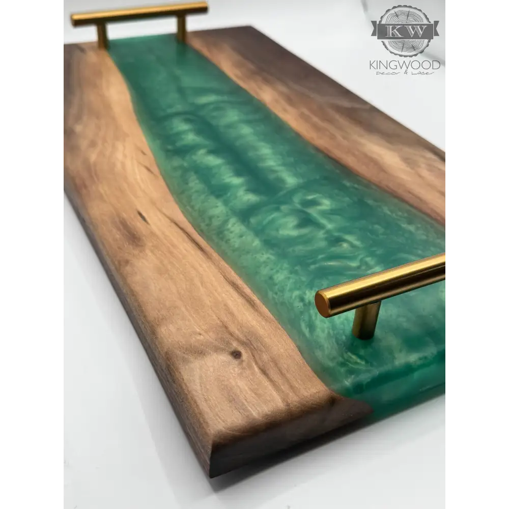 Handcrafted epoxy charcuterie board 10 x 18 inch