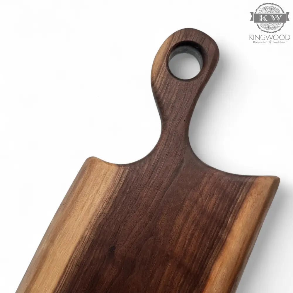 Handcrafted live edge walnut charcuterie board _label_new,