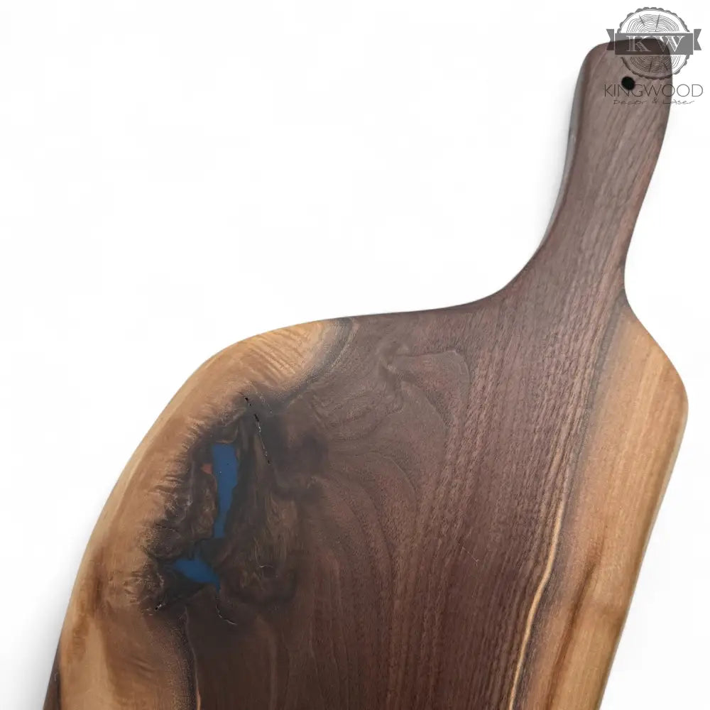 Handcrafted live edge walnut charcuterie board _label_new,