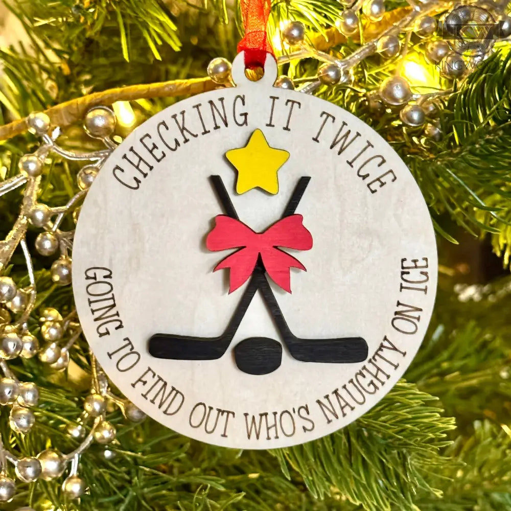 Hockey ornament for christmas tree decor 2025, alberta,