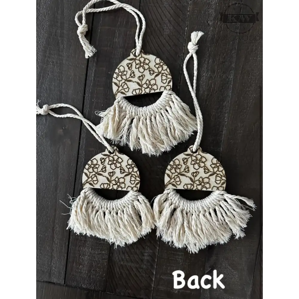 Ice coffee car charm for lovers 3d laser cut, layers,