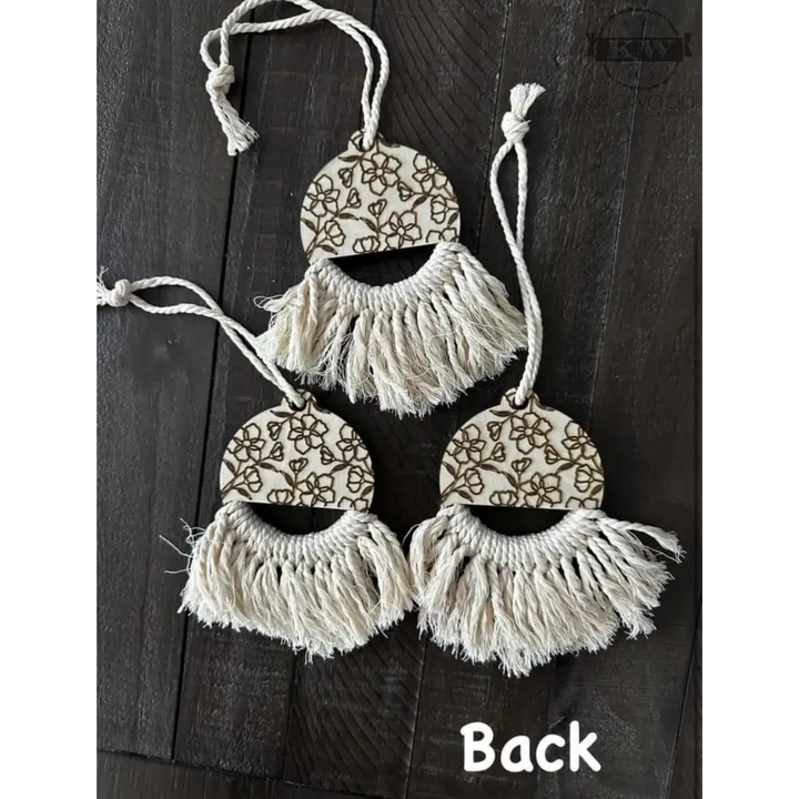 Ice coffee car charm for lovers 3d laser cut, layers,