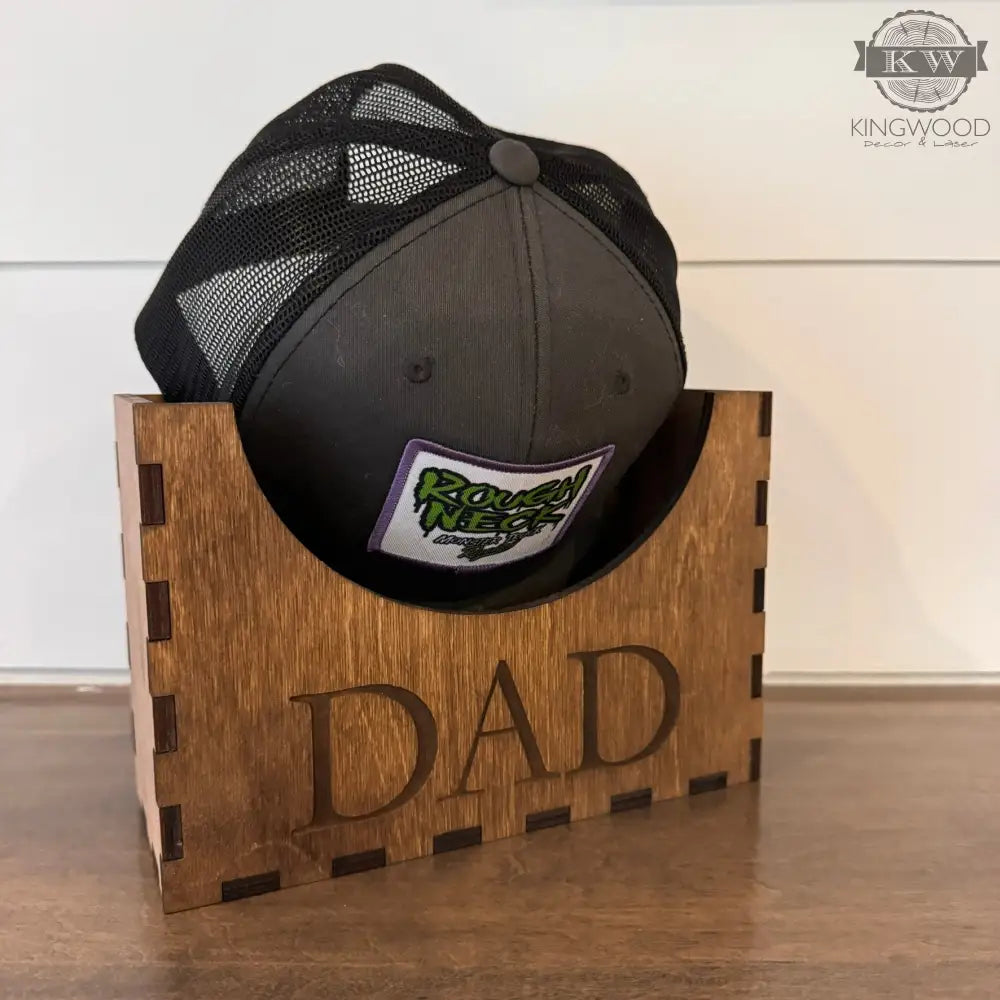 Personalized hat holder for organizing and displaying hats