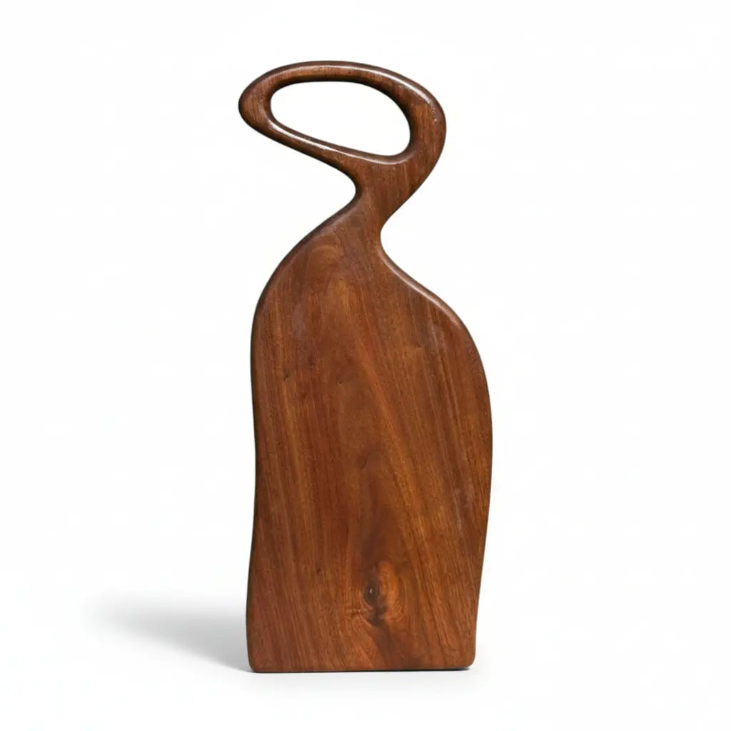 Canadian Walnut Charcuterie Board | Live Edge Serving Board – 17.5" x 7" Kingwood Decor &amp; Laser