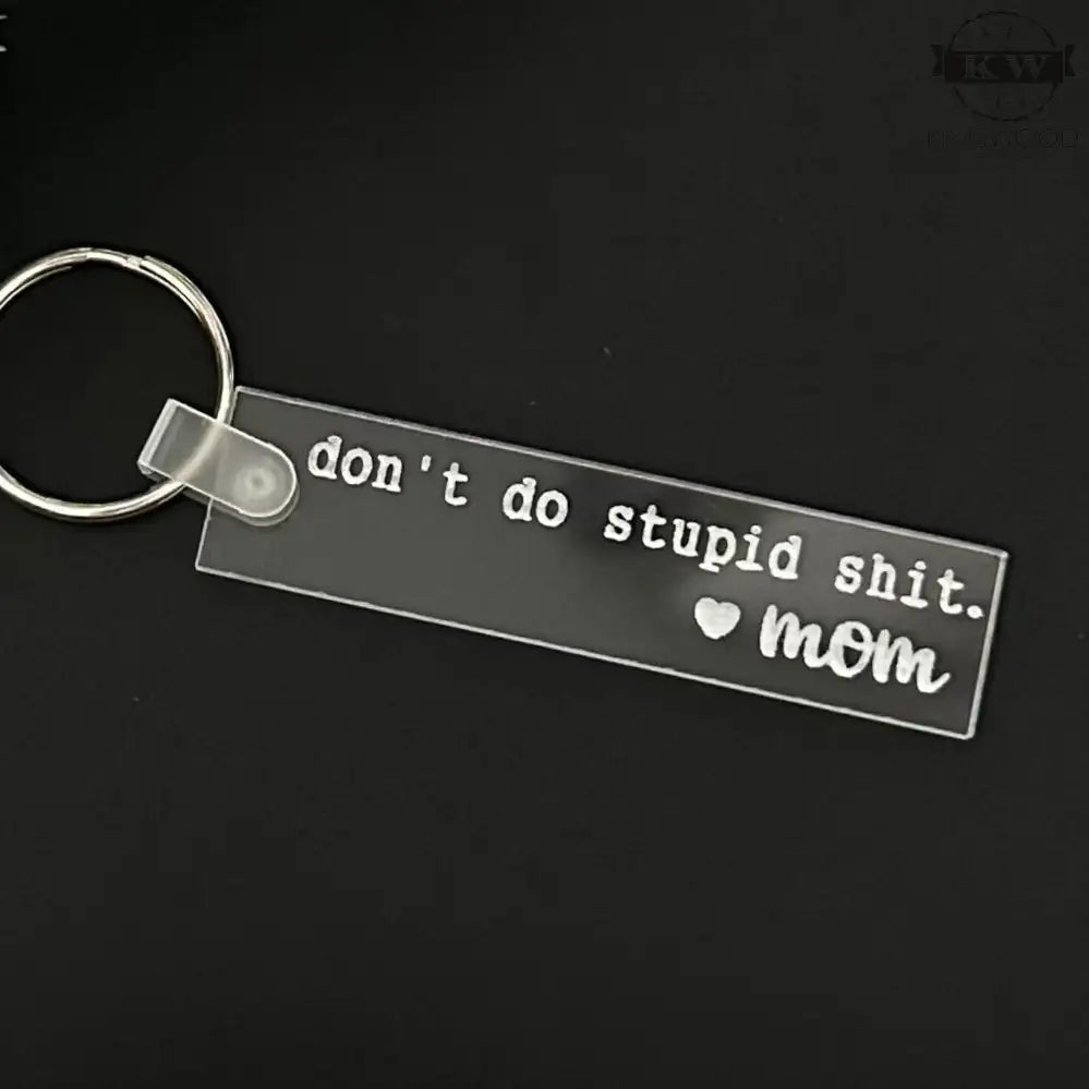 Safety reminder keychain decor for fort mcmurray families