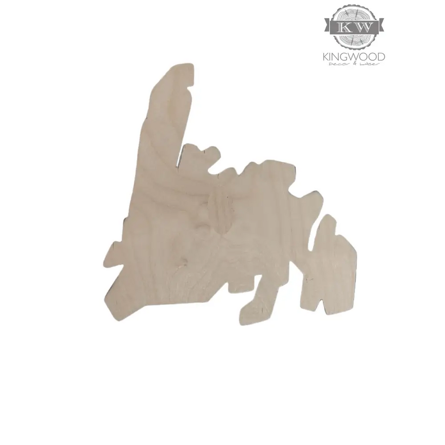 Unfinished wood cutout decor for weddings and art projects