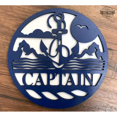 Animal - outdoor theme name sign - personalize round signs
