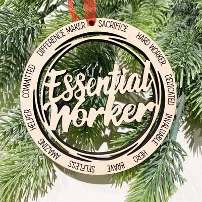 Christmas ornament for teacher friend mom dad nanny and more