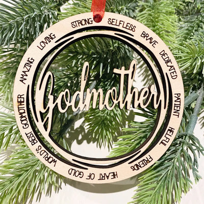 Christmas ornament for teacher friend mom dad nanny and more