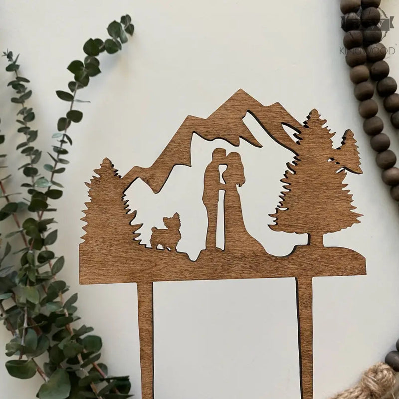 Custom wedding cake topper 3d laser cut, alberta, birthday,