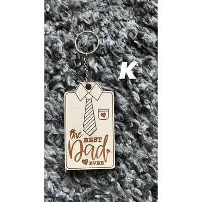 Father’s day wooden keychains _label_new, custom, dad,