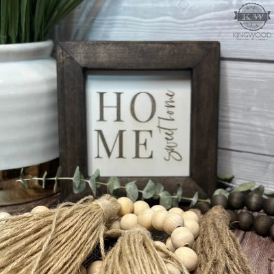 Home sweet home sign _label_new, engrave, engraving, frame,
