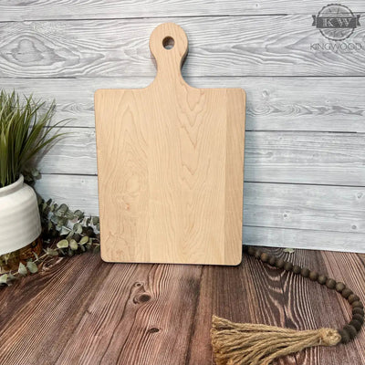 Large personalized recipe cutting board 17 x 10 _label_new,