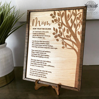 Mom - engraved - 8 x 10 3d laser cut, _label_new, alberta,